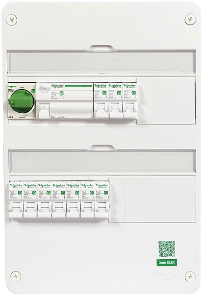 Förmonterad elcentral Resi9 2x13