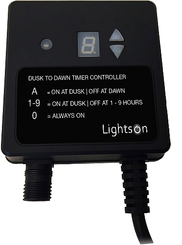 Ljussensor/timer max 150W IP44