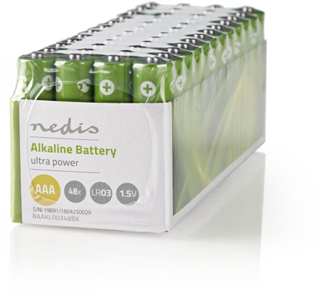 Alkaline batteri 48-pack