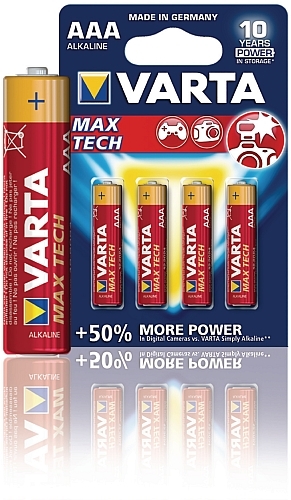 Varta Max tech Batteri AAA