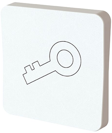 DesignX Vippa med nyckelsymbol vit