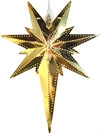 Julstjärna i metall Betlehem 35cm