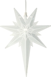 Julstjärna i metall Betlehem 35cm