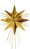 Julstjärna i metall Mini Luxe 36cm